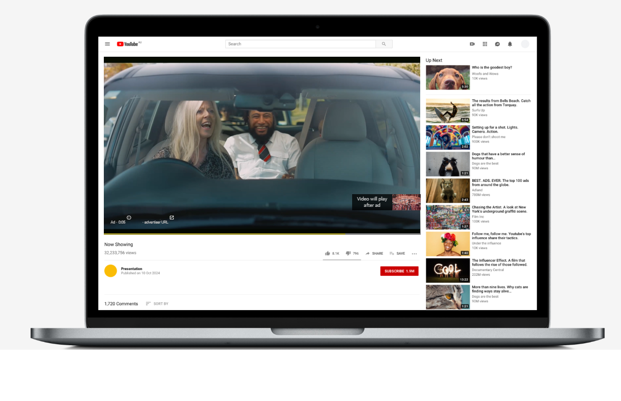 ausgarage youtube advertising